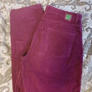 Empyre High Rise Pink Corduroy